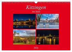 Kitzingen am Main (Wandkalender 2026 DIN A3 quer), CALVENDO Monatskalender