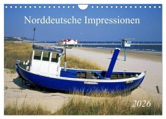 Norddeutsche Impressionen (Wandkalender 2026 DIN A4 quer), CALVENDO Monatskalender