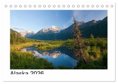 Alaska 2026 (Tischkalender 2026 DIN A5 quer), CALVENDO Monatskalender Alaska 2026 (Tischkalender 2026 DIN A5 quer), CALVENDO Monatskalender
