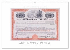 Aktien & Wertpapiere (Wandkalender 2026 DIN A2 quer), CALVENDO Monatskalender Aktien & Wertpapiere (Wandkalender 2026 DIN A2 quer), CALVENDO Monatskalender