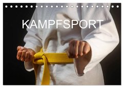 Cover Kampfsport (Tischkalender 2026 DIN A5 quer), CALVENDO Monatskalender