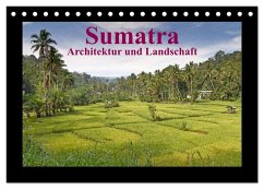 Sumatra - Architektur und Landschaft (Tischkalender 2026 DIN A5 quer), CALVENDO Monatskalender