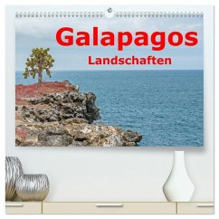 Galapagos- Landschaften (hochwertiger Premium Wandkalender 2026 DIN A2 quer), Kunstdruck in Hochglanz