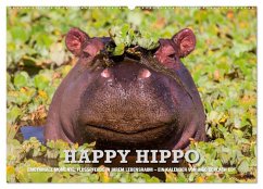 Emotionale Momente. Happy Hippo / CH-Version (Wandkalender 2026 DIN A2 quer), CALVENDO Monatskalender Emotionale Momente. Happy Hippo / CH-Version (Wandkalender 2026 DIN A2 quer), CALVENDO Monatskalender