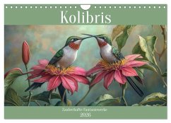 Kolibris - Zauberhafte Fantasiewerke (Wandkalender 2026 DIN A4 quer), CALVENDO Monatskalender