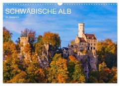 SCHWÄBISCHE ALB W.Dieterich (Wandkalender 2026 DIN A3 quer), CALVENDO Monatskalender SCHWÄBISCHE ALB W.Dieterich (Wandkalender 2026 DIN A3 quer), CALVENDO Monatskalender