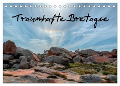 Traumhafte Bretagne (Tischkalender 2026 DIN A5 quer), CALVENDO Monatskalender