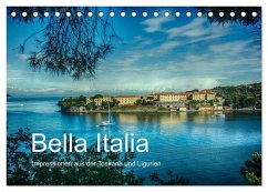 Bella Italia - Impressionen aus der Toskana und Ligurien (Tischkalender 2026 DIN A5 quer), CALVENDO Monatskalender Bella Italia - Impressionen aus der Toskana und Ligurien (Tischkalender 2026 DIN A5 quer), CALVENDO Monatskalender