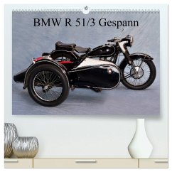 BMW R 51/3 Gespann (hochwertiger Premium Wandkalender 2026 DIN A2 quer), Kunstdruck in Hochglanz BMW R 51/3 Gespann (hochwertiger Premium Wandkalender 2026 DIN A2 quer), Kunstdruck in Hochglanz