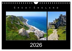 Cover Great England 2026 (Wandkalender 2026 DIN A4 quer), CALVENDO Monatskalender