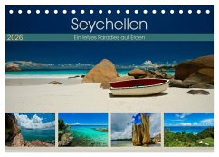 Seychellen - Ein letztes Paradies auf Erden (Tischkalender 2026 DIN A5 quer), CALVENDO Monatskalender Seychellen - Ein letztes Paradies auf Erden (Tischkalender 2026 DIN A5 quer), CALVENDO Monatskalender