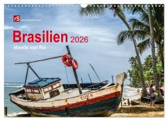 Cover Brasilien 2026 abseits von Rio (Wandkalender 2026 DIN A3 quer), CALVENDO Monatskalender
