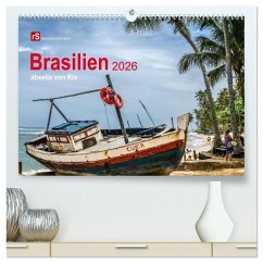 Cover Brasilien 2026 abseits von Rio (hochwertiger Premium Wandkalender 2026 DIN A2 quer), Kunstdruck in Hochglanz