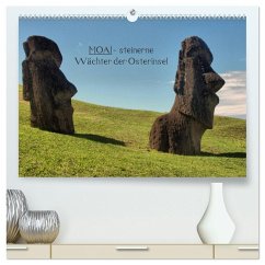 MOAI - steinerne Wächter der Osterinsel (hochwertiger Premium Wandkalender 2026 DIN A2 quer), Kunstdruck in Hochglanz MOAI - steinerne Wächter der Osterinsel (hochwertiger Premium Wandkalender 2026 DIN A2 quer), Kunstdruck in Hochglanz