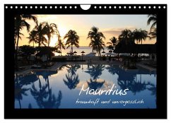 Cover Mauritius - traumhaft und unvergesslich (Wandkalender 2026 DIN A4 quer), CALVENDO Monatskalender