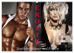 Cover Erotik - Sinnliche Männer und Frauen (Wandkalender 2026 DIN A2 quer), CALVENDO Monatskalender
