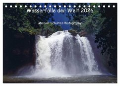 Wasserfälle der Welt 2026 (Tischkalender 2026 DIN A5 quer), CALVENDO Monatskalender