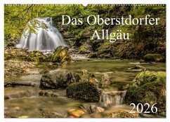 Das Oberstdorfer Allgäu (Wandkalender 2026 DIN A2 quer), CALVENDO Monatskalender Das Oberstdorfer Allgäu (Wandkalender 2026 DIN A2 quer), CALVENDO Monatskalender