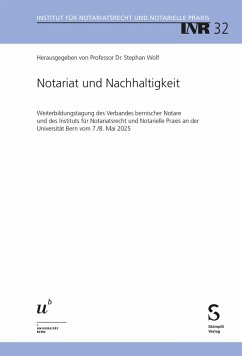 Cover Notariat und Nachhaltigkeit (eBook, PDF)