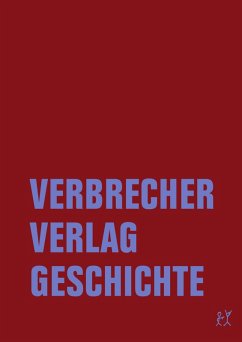 Cover Verbrecher Verlag Geschichte