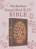 The Barbour Simplified KJV Bible--Deluxe Edition [Brown & Rose Floral Inset]