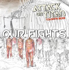 Cover Attack on Titan Coloring Book 2: Our Fights