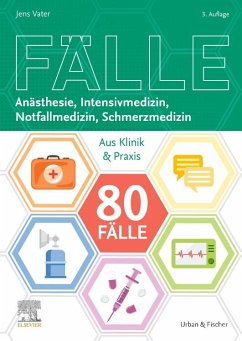 Cover 80 Fälle Anästhesie, Intensivmedizin, Notfallmedizin, Schmerzmedizin