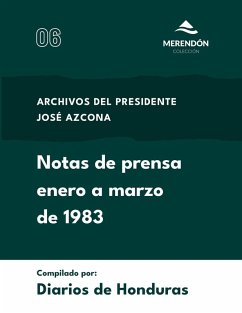 Cover Notas de prensa enero a marzo de 1983