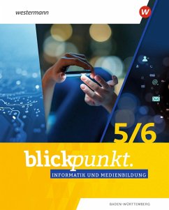 Cover Blickpunkt Informatik und Medienbildung. Schulbuch 5/6. Ausgabe 2025 für BW