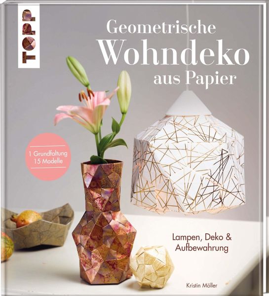 Geometrische Wohndeko aus Papier   (Mängelexemplar)