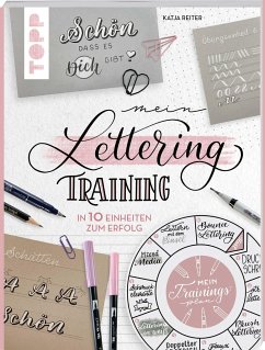 Mein Lettering-Training  (Mängelexemplar) Cover Mein Lettering-Training  (Mängelexemplar)