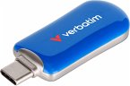 Verbatim Plectra Blue 256GB USB-C Flash Drive 30234 Verbatim Plectra Blue 256GB USB-C Flash Drive 30234