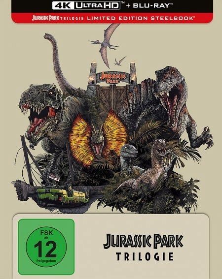 Jurassic Park Trilogie SteelBook® Jurassic Park Trilogie SteelBook®