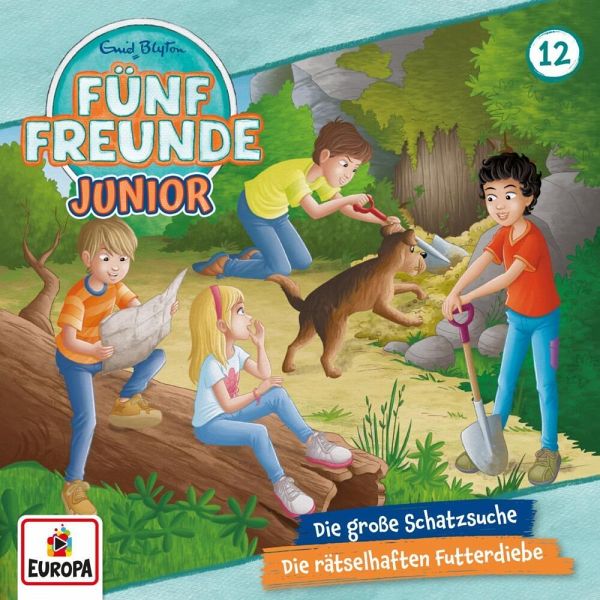 Fünf Freunde JUNIOR - Die große Schatzsuche / Die rätselhaften Futterdiebe Fünf Freunde JUNIOR - Die große Schatzsuche / Die rätselhaften Futterdiebe