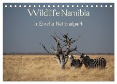 Cover Wildlife Namibia (Tischkalender 2026 DIN A5 quer), CALVENDO Monatskalender