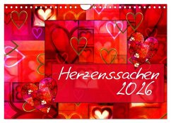 Herzenssachen (Wandkalender 2026 DIN A4 quer), CALVENDO Monatskalender Herzenssachen (Wandkalender 2026 DIN A4 quer), CALVENDO Monatskalender