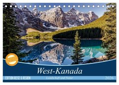 Cover West-Kanada (Tischkalender 2026 DIN A5 quer), CALVENDO Monatskalender