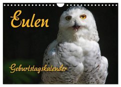 Eulen (Wandkalender 2026 DIN A4 quer), CALVENDO Monatskalender