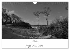 Wege zum Meer (Wandkalender 2026 DIN A4 quer), CALVENDO Monatskalender