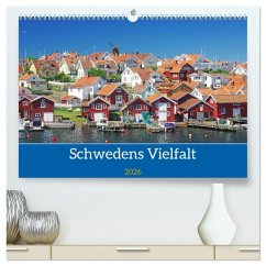 Schwedens Vielfalt (hochwertiger Premium Wandkalender 2026 DIN A2 quer), Kunstdruck in Hochglanz Schwedens Vielfalt (hochwertiger Premium Wandkalender 2026 DIN A2 quer), Kunstdruck in Hochglanz