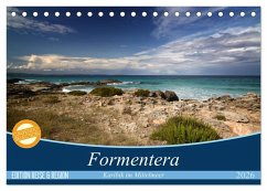Formentera - Karibik im Mittelmeer (Tischkalender 2026 DIN A5 quer), CALVENDO Monatskalender