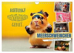 Meerschweinchen LUSTIG DURCHS JAHR (Wandkalender 2026 DIN A4 quer), CALVENDO Monatskalender Meerschweinchen LUSTIG DURCHS JAHR (Wandkalender 2026 DIN A4 quer), CALVENDO Monatskalender