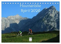 Cover Mountainbike Spirit 2026 (Tischkalender 2026 DIN A5 quer), CALVENDO Monatskalender