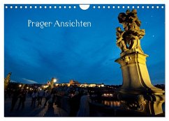 Prager Ansichten (Wandkalender 2026 DIN A4 quer), CALVENDO Monatskalender