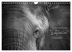 Emotionale Momente: Elefanten in black & white (Wandkalender 2026 DIN A4 quer), CALVENDO Monatskalender Emotionale Momente: Elefanten in black & white (Wandkalender 2026 DIN A4 quer), CALVENDO Monatskalender