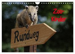 Cover Zoo-Kinder (Wandkalender 2026 DIN A4 quer), CALVENDO Monatskalender