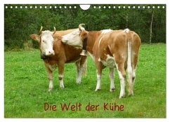 Cover Die Welt der Kühe (Wandkalender 2026 DIN A4 quer), CALVENDO Monatskalender