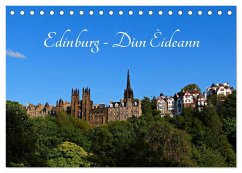 Cover Edinburgh - Dùn Èideann (Tischkalender 2026 DIN A5 quer), CALVENDO Monatskalender