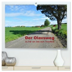 Der Olavsweg (hochwertiger Premium Wandkalender 2026 DIN A2 quer), Kunstdruck in Hochglanz
