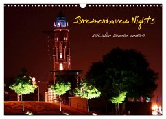 Cover Bremerhaven Nights (Wandkalender 2026 DIN A3 quer), CALVENDO Monatskalender